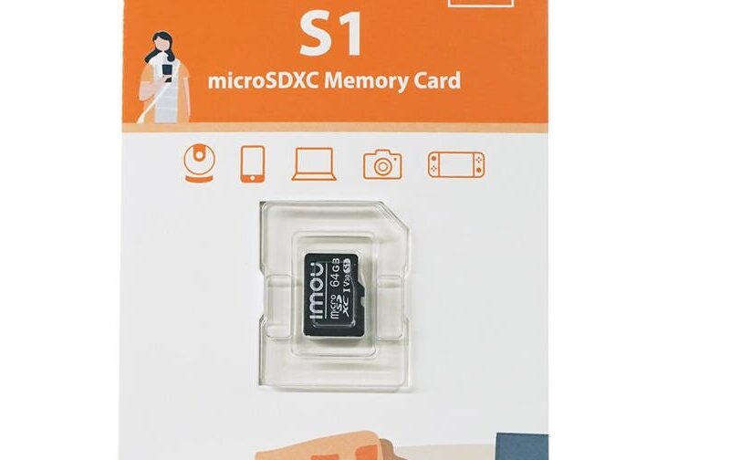 IMOU 64 GB Micro SDHC Memory Card  Class 10