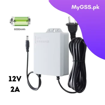 power backup 12v 2mp cctv camera router