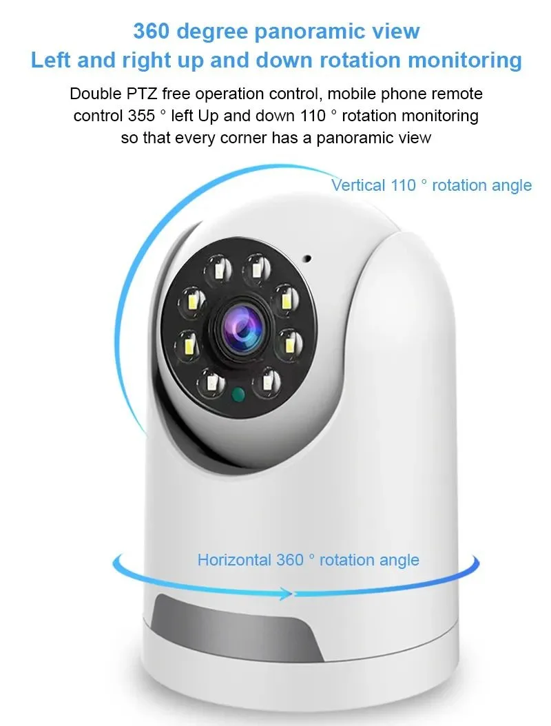 Q8s Indoor WiFi Smart Security Camera