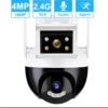 H1-A Dual Lens Wifi PTZ Wireless Waterproof Security Camera - Image 3
