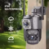 V10S Dual Lens 2MP Wifi Security Camera PTZ Wireless Waterproof - Image 2