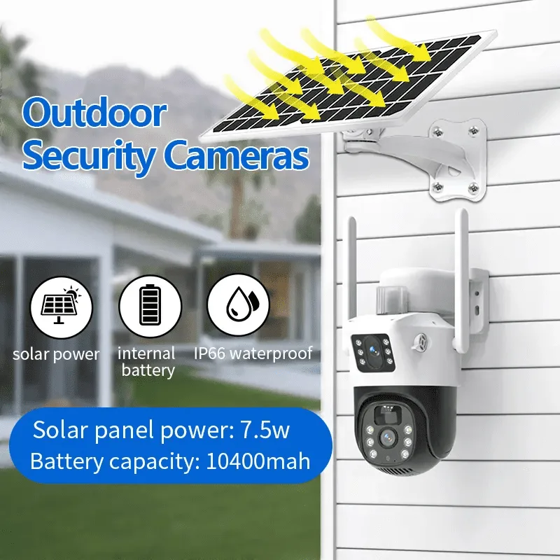 4G Solar Powered Security Camera with SIM and Battery Backup - V380 Pro - Image 3