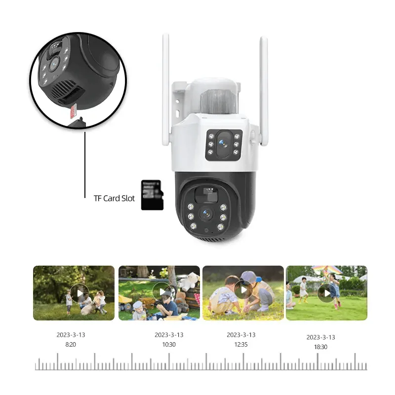 4G Solar Powered Security Camera with SIM and Battery Backup - V380 Pro - Image 4