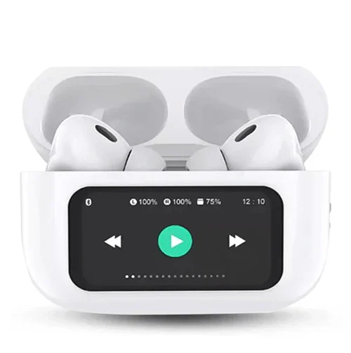 A9 Pro Touch Screen ANC TWS Noise Cancelling Earbuds