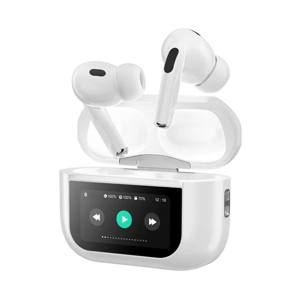A9 Pro Touch Screen ANC TWS Noise Cancelling Earbuds - Image 3