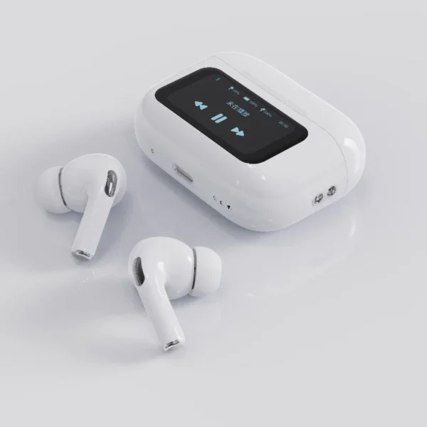 A9 Pro Touch Screen ANC TWS Noise Cancelling Earbuds - Image 4
