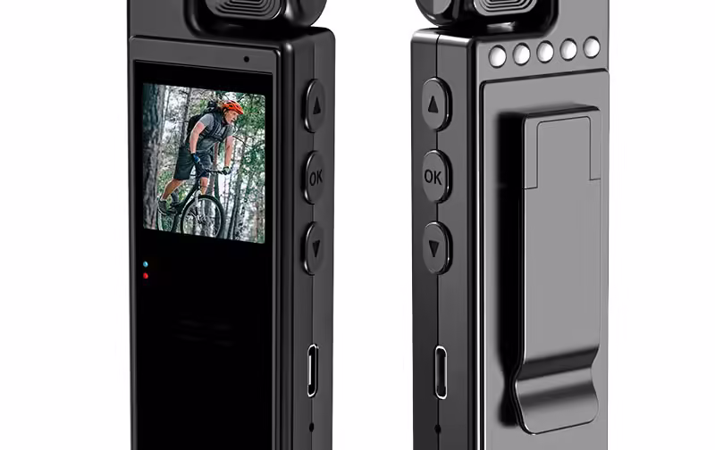 Sports Portable Camera Recorder Mini BodyCam 1.3inch Screen