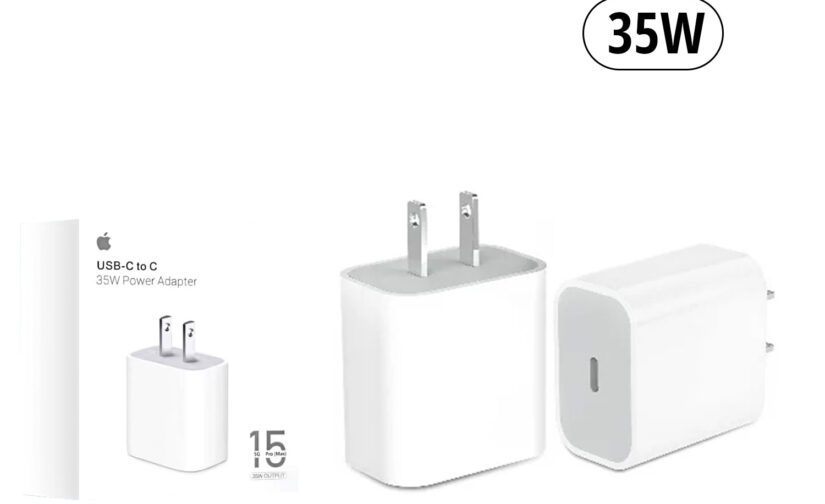 35W C Type Power Adapter PD Charger 2 Pin (Adapter only)