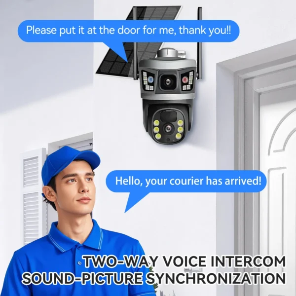 4g solar camera