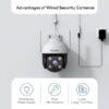 Tenda CH3 1080P Outdoor Wi-Fi Pan/Tilt Camera 360 video camera Outdoor Surveillance Camera - Image 2
