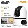 IMOU Ranger Dual 6MP / 3+3 Two-way Talk 360° P&T Indoor Full Color Night Vision Smart Home Security / CCTV Wi-Fi IP Camera / AI Human Detection - Image 2