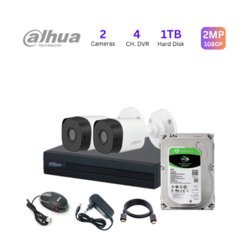 2 HD CCTV Cameras Package