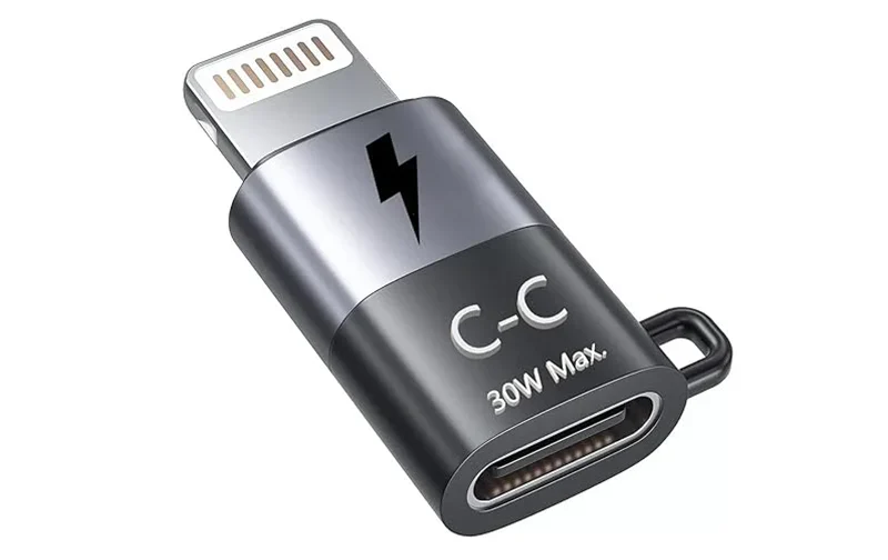 USB-C To Lightning OTG Audio Adapter For Mic and Phone