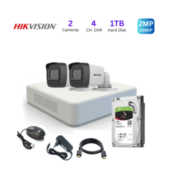 2 HD CCTV Cameras Package