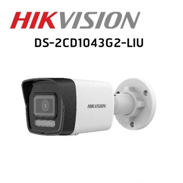 Hikvision DS-2CD1043G2-LIU 4 MP Smart Hybrid Light Fixed Bullet Network Camera - Image 2