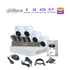 8 camera pakag