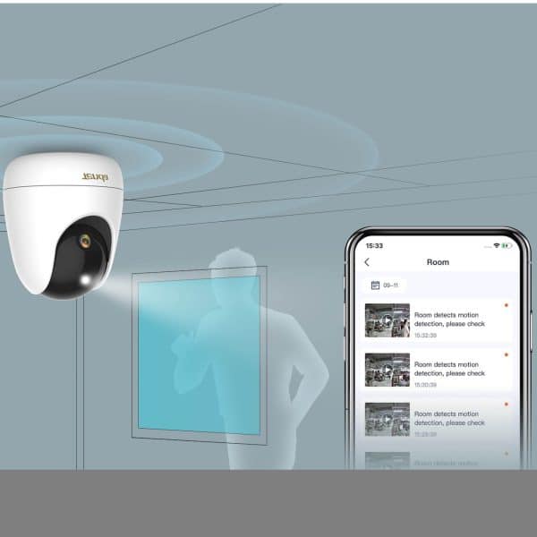 Tenda CP7 4MP Wi-Fi Security Camera Pan/Tilt Indoor Camera, - Image 3