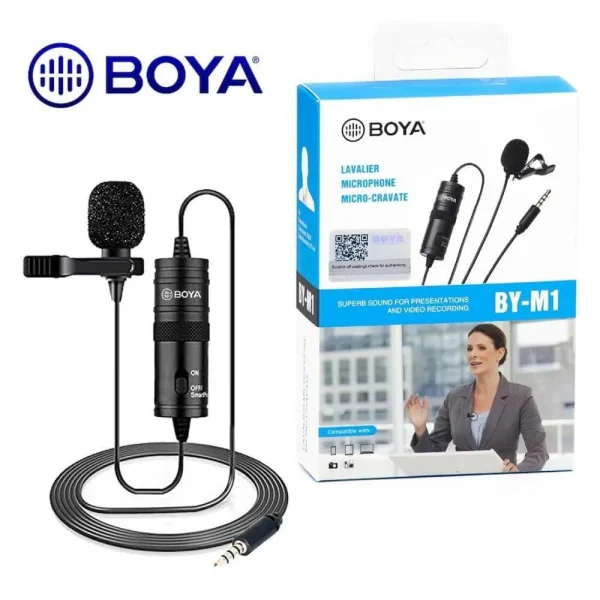 BOYA BY-M1 Omnidirectional Lavalier Microphone - Image 4