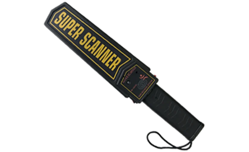 Super Scanner MD-3003B1 Hand Held Metal Detectors, Portable Light-Weight Security Scanner
