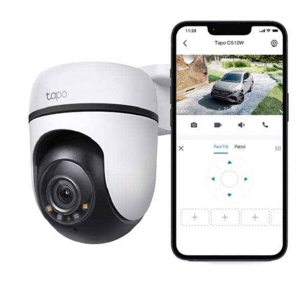TP-Link Tapo C510W Outdoor Pan/Tilt Security WiFi Camera - Image 4