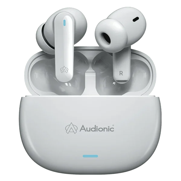 Audionic Airbud 425 Wireless Earbuds TWS Earbud With Quad MIC, ENC Wireless Earphones & IPx4 Water Proof Bluetooth