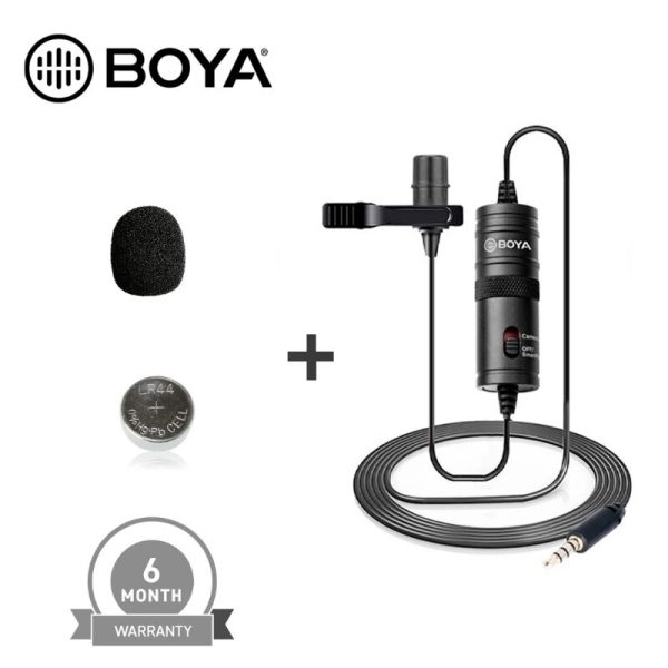 BOYA BY-M1 Omnidirectional Lavalier Microphone - Image 3
