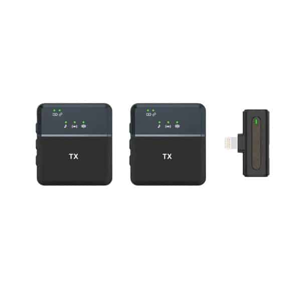 SX8 TYPE-C/IPHONE DUAL PROFESSIONAL LAVALIER WIRELESS MICROPHONE