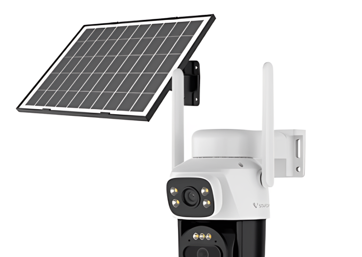 VStarcam BG622DR Solar 4G 6MP (3MP+3MP) Outdoor CCTV Surveillance Camera Battery Solar Camera
