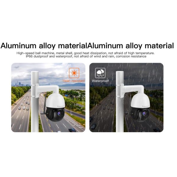 VStarCam CS66Q-X18P Optical Zoom 4MP Outdoor Wifi Security Camera - Image 5