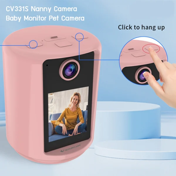 Vstarcam CV331S 3MP Two Way Video Call Smart Home Camera Baby Monitor Wifi Security Camera - Image 4