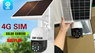 solar camera configration video