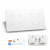 8gang smart wall panel white