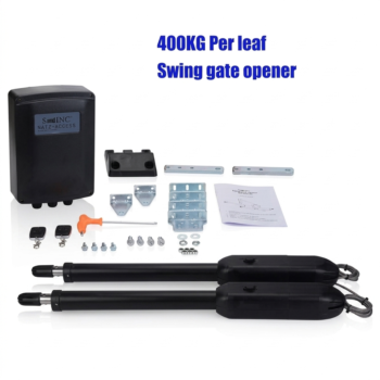 Dual Swing Gate Opener DC Gate Opener SW400DC for 400KG Per Leaf Gate
