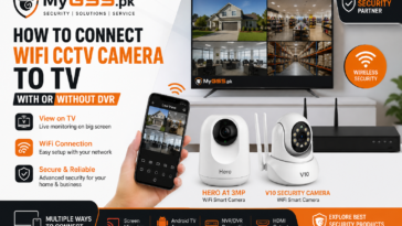 how to connect wifi cctv camera to tv