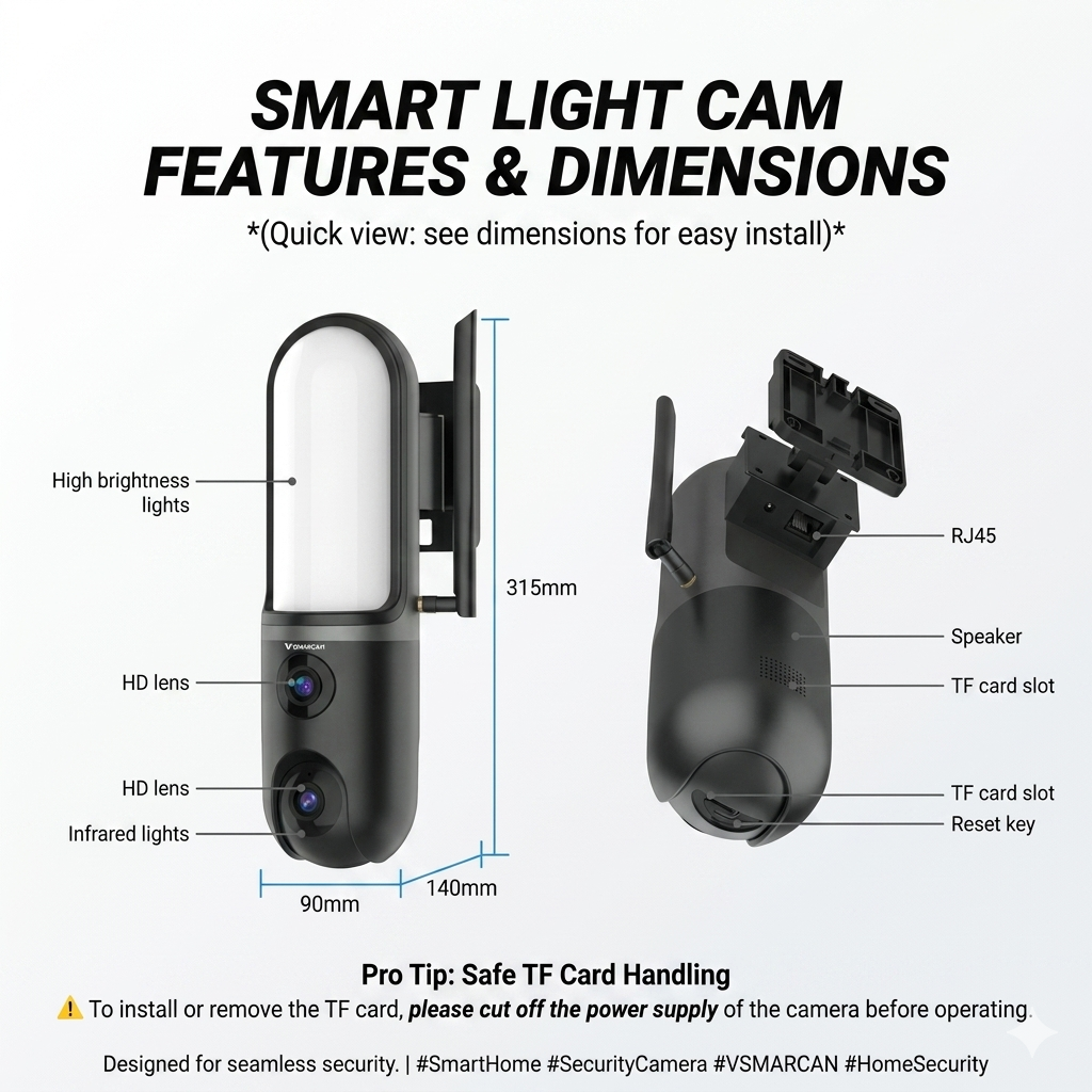 VStarcam FC4 Outdoor PT Security Camera with AI Human Tracking - Image 3