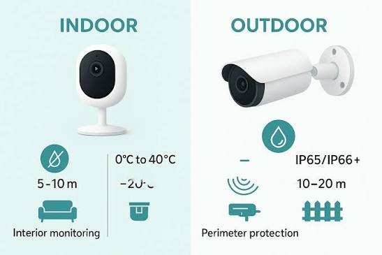 Indoor vs Outdoor CCTV Camera: Which One Should You Choose?