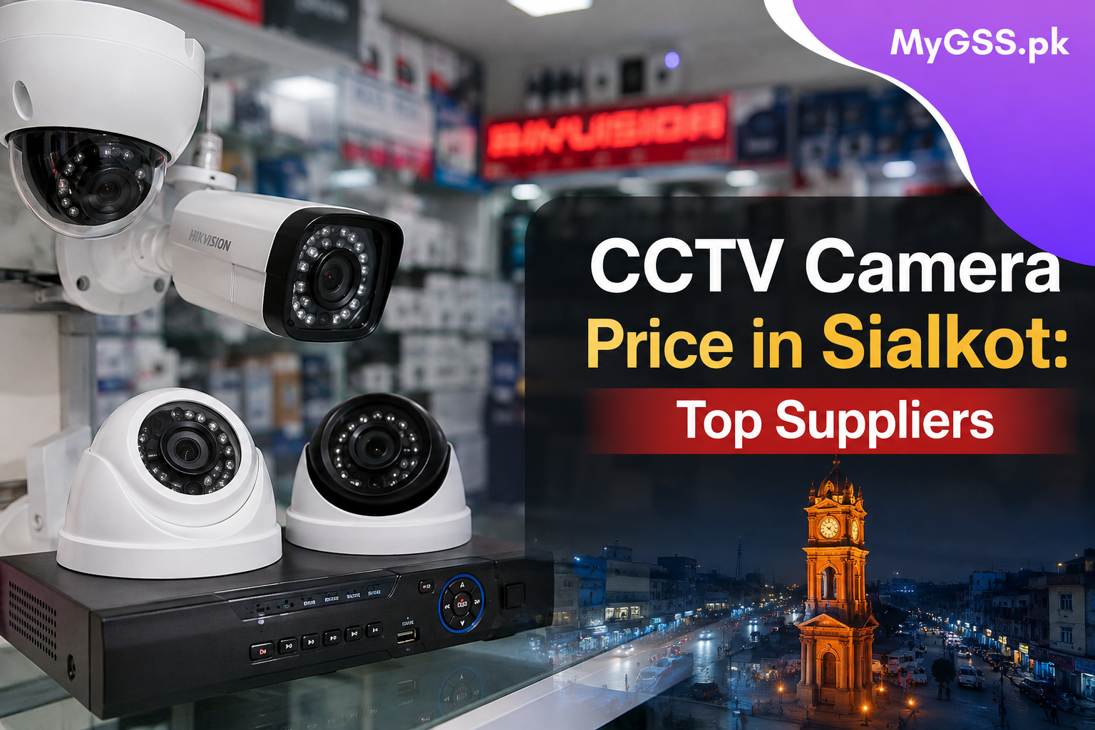 cctv camera price in sialkot