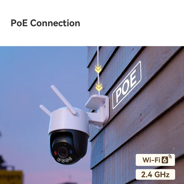IMOU Cruiser SC 8MP 4K Outdoor PTZ WiFi IP Camera POE Warning Lights